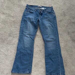 Levi's curvy cut size 8 Women's Flare Jeans in Denim Blue